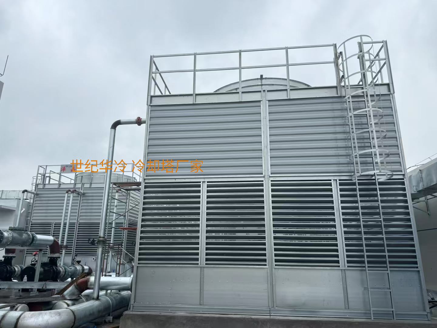 方形逆流冷却塔